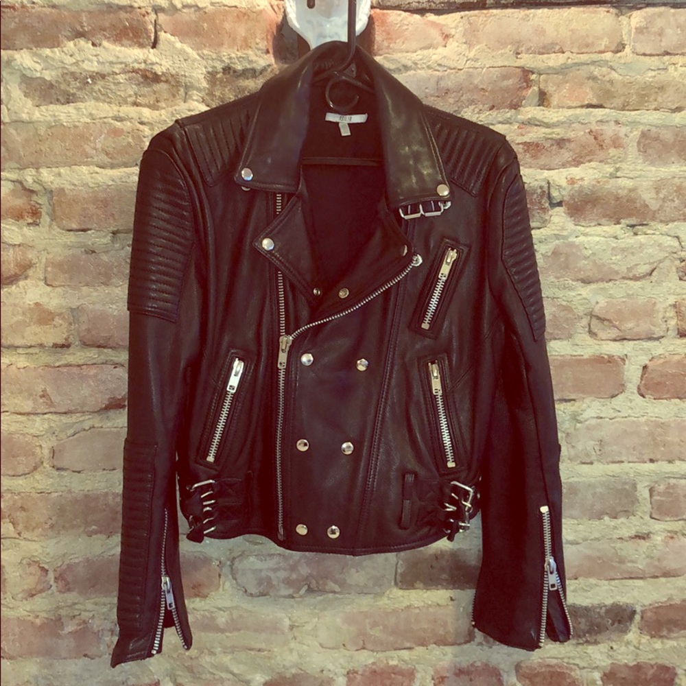 Queen of Concrete City Biker Jacket